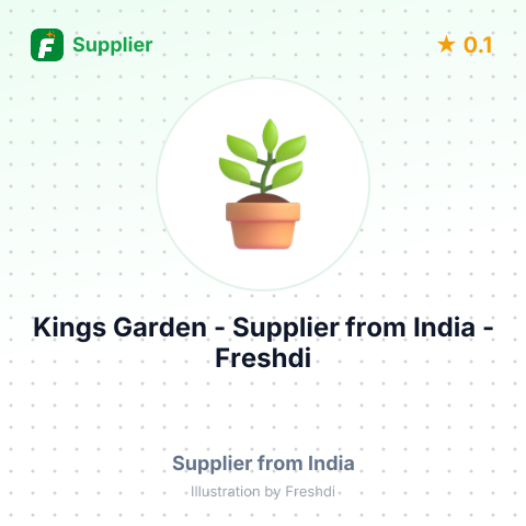 Kings Garden  – summary card, no photo uploaded yet
