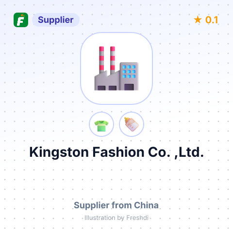 Kingston Fashion Co. ,Ltd. – summary card, no photo uploaded yet