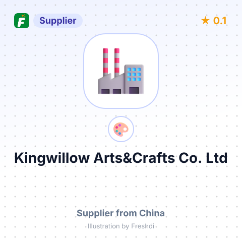 Kingwillow Arts&Crafts Co.,Ltd – summary card, no photo uploaded yet