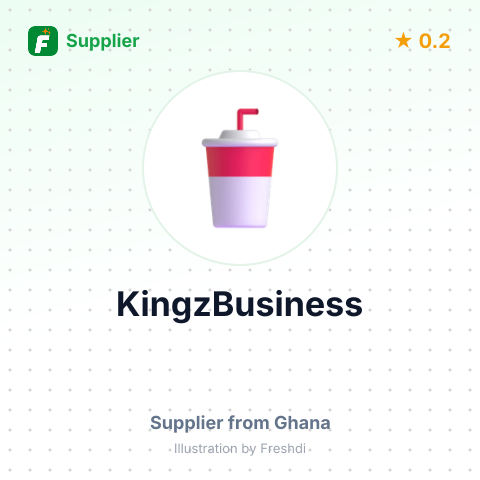 KingzBusiness – summary card, no photo uploaded yet