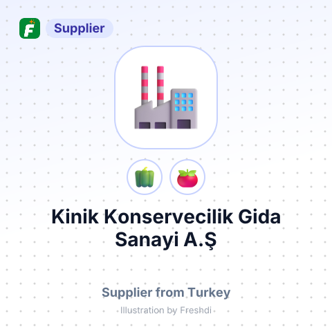 Kinik Konservecilik Gida Sanayi A.Ş – summary card, no photo uploaded yet