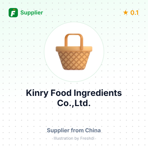Kinry Food Ingredients Co.,Ltd. – summary card, no photo uploaded yet