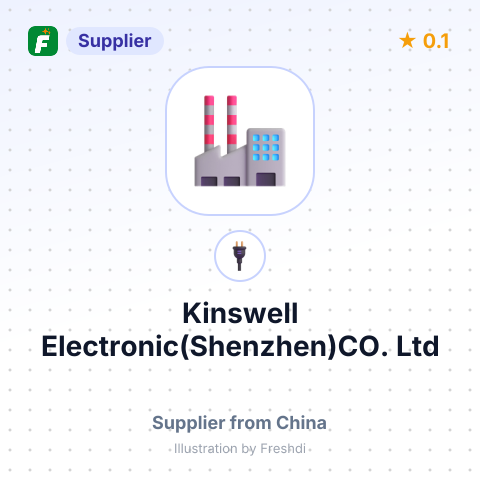 Kinswell Electronic(Shenzhen)CO.,Ltd – summary card, no photo uploaded yet