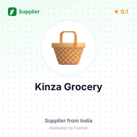 Kinza Grocery  – summary card, no photo uploaded yet