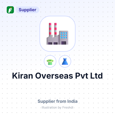 Kiran Overseas Pvt Ltd – summary card, no photo uploaded yet