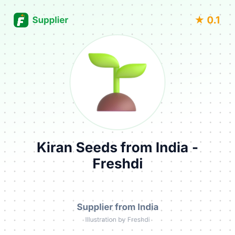 Kiran Seeds  – summary card, no photo uploaded yet