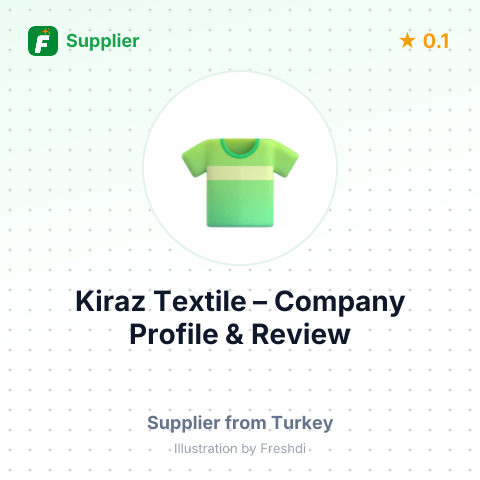 Kiraz Textile – summary card, no photo uploaded yet