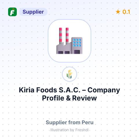 Kiria Foods S.A.C. – summary card, no photo uploaded yet