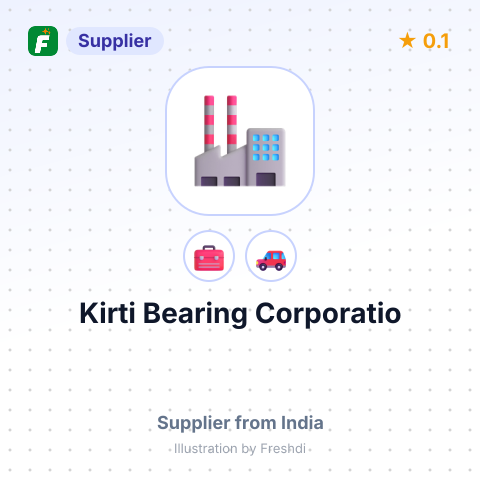 Kirti Bearing Corporatio – summary card, no photo uploaded yet