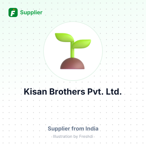 Kisan Brothers Pvt. Ltd. – summary card, no photo uploaded yet