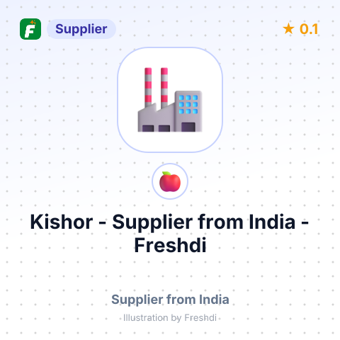 Kishor  – summary card, no photo uploaded yet