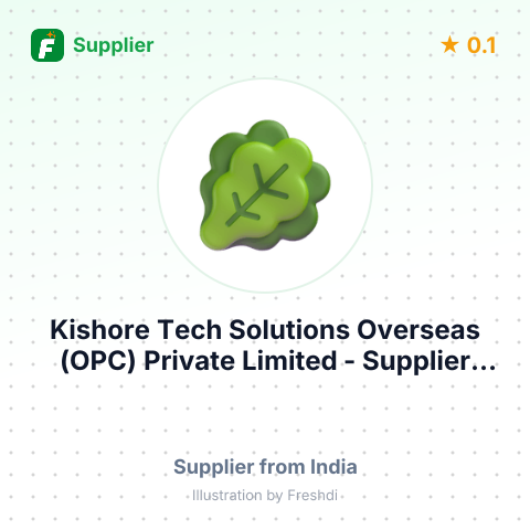 Kishore Tech Solutions Overseas (OPC) Private Limited  – summary card, no photo uploaded yet