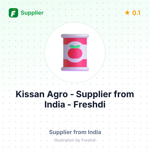 Kissan Agro  – summary card, no photo uploaded yet