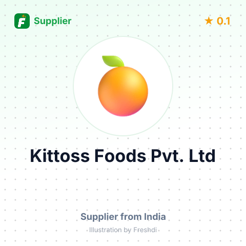 Kittoss Foods Pvt. Ltd  – summary card, no photo uploaded yet