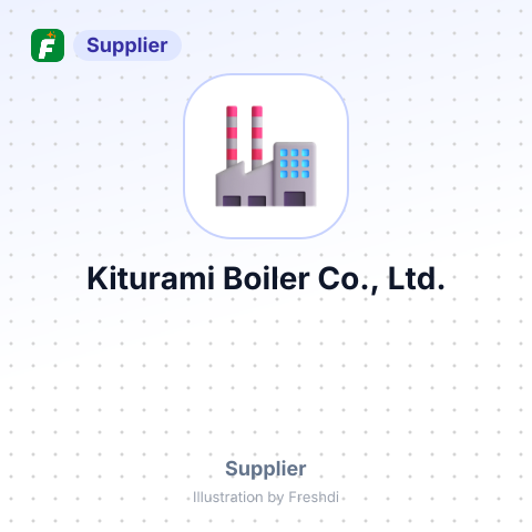 Kiturami Boiler Co., Ltd. – summary card, no photo uploaded yet