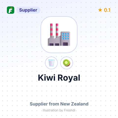 Kiwi Royal  – summary card, no photo uploaded yet