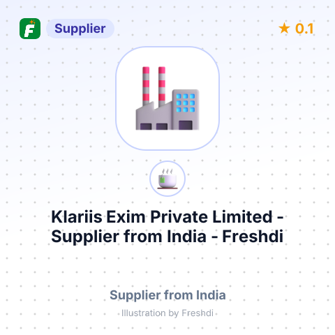 Klariis Exim Private Limited  – summary card, no photo uploaded yet
