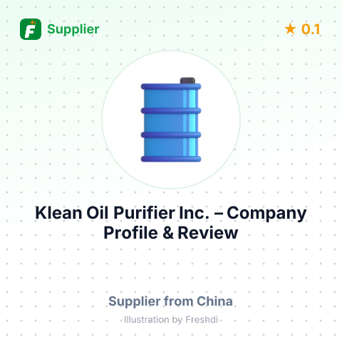 Klean Oil Purifier Inc. – summary card, no photo uploaded yet