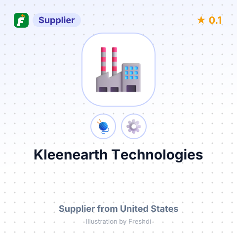 Kleenearth Technologies – summary card, no photo uploaded yet