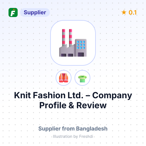 Knit Fashion Ltd. – summary card, no photo uploaded yet