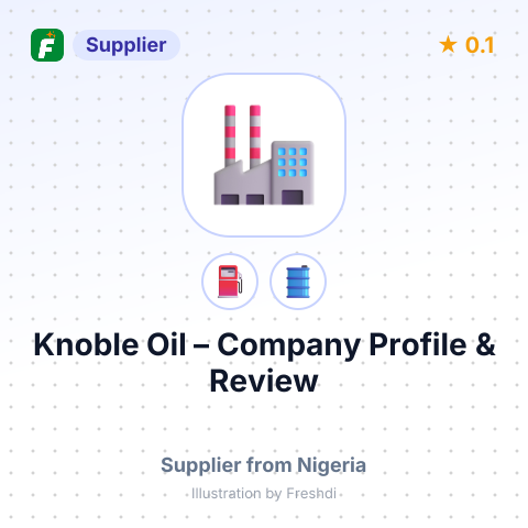 Knoble Oil – summary card, no photo uploaded yet