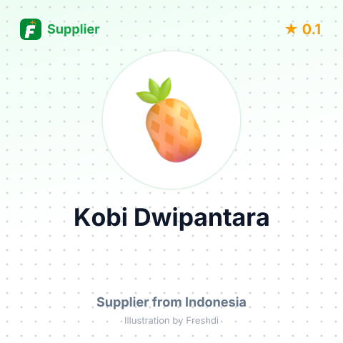 Kobi Dwipantara  – summary card, no photo uploaded yet