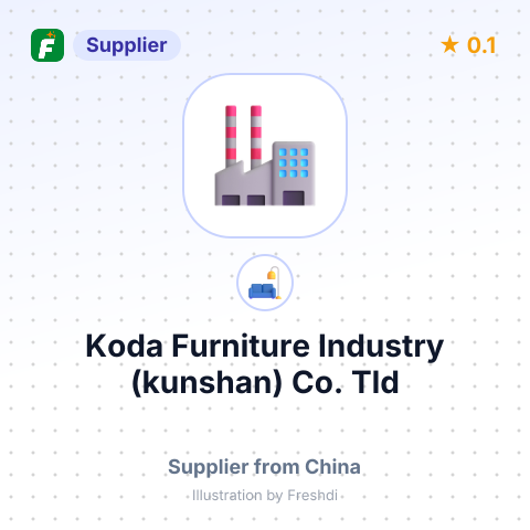 Koda Furniture Industry (kunshan) Co., Tld – summary card, no photo uploaded yet