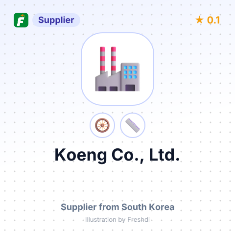 Koeng Co., Ltd. – summary card, no photo uploaded yet