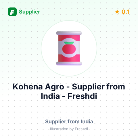 Kohena Agro  – summary card, no photo uploaded yet