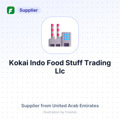 Kokai Indo Food Stuff Trading Llc – summary card, no photo uploaded yet