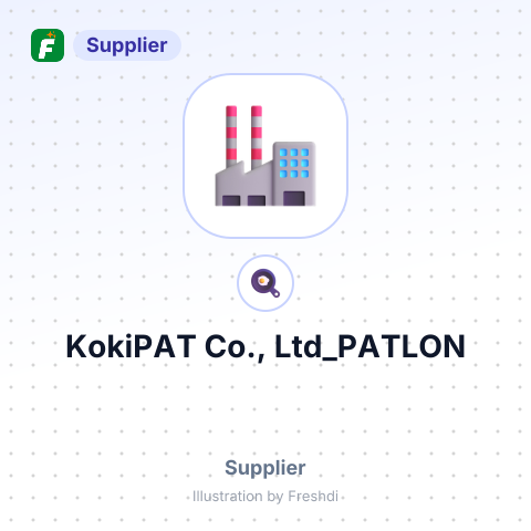 KokiPAT Co., Ltd_PATLON – summary card, no photo uploaded yet