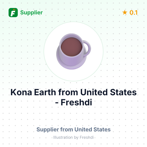 Kona Earth  – summary card, no photo uploaded yet