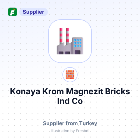 Konaya Krom Magnezit Bricks Ind Co – summary card, no photo uploaded yet
