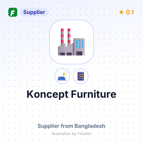 Koncept Furniture – summary card, no photo uploaded yet