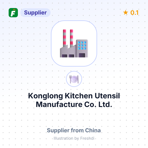 Konglong Kitchen Utensil Manufacture Co., Ltd. – summary card, no photo uploaded yet