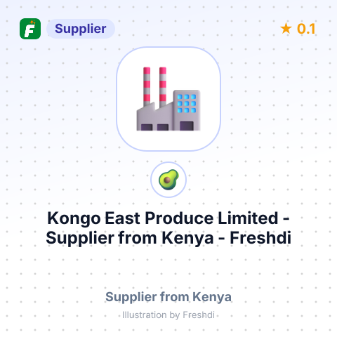 Kongo East Produce Limited  – summary card, no photo uploaded yet