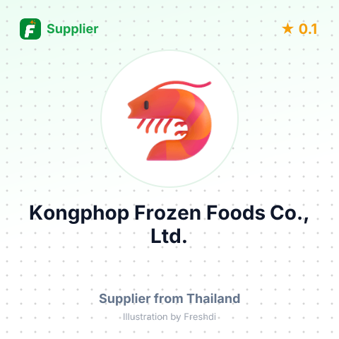 Kongphop Frozen Foods Co., Ltd. – summary card, no photo uploaded yet