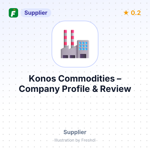 Konos Commodities – summary card, no photo uploaded yet