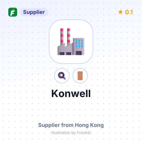 Konwell – summary card, no photo uploaded yet
