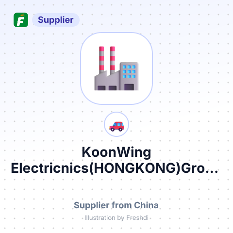 KoonWing Electricnics(HONGKONG)Group Co.,LTD – summary card, no photo uploaded yet