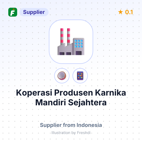 Koperasi Produsen Karnika Mandiri Sejahtera  – summary card, no photo uploaded yet