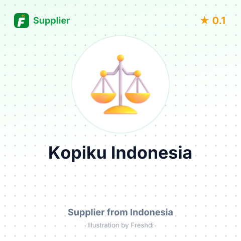 Kopiku Indonesia  – summary card, no photo uploaded yet