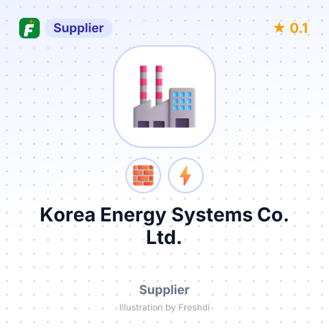 Korea Energy Systems Co., Ltd. – summary card, no photo uploaded yet