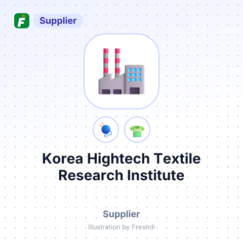 Korea Hightech Textile Research Institute – summary card, no photo uploaded yet