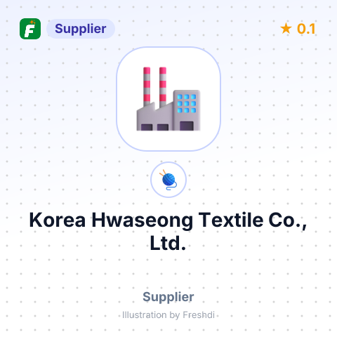 Korea Hwaseong Textile Co., Ltd. – summary card, no photo uploaded yet