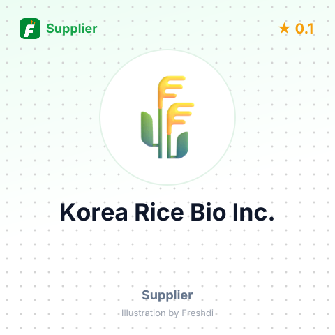 Korea Rice Bio Inc. – summary card, no photo uploaded yet