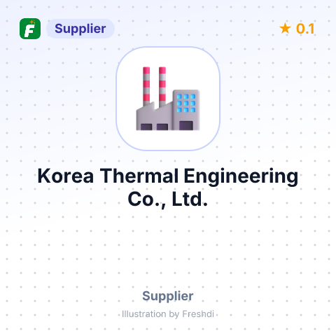 Korea Thermal Engineering Co., Ltd. – summary card, no photo uploaded yet