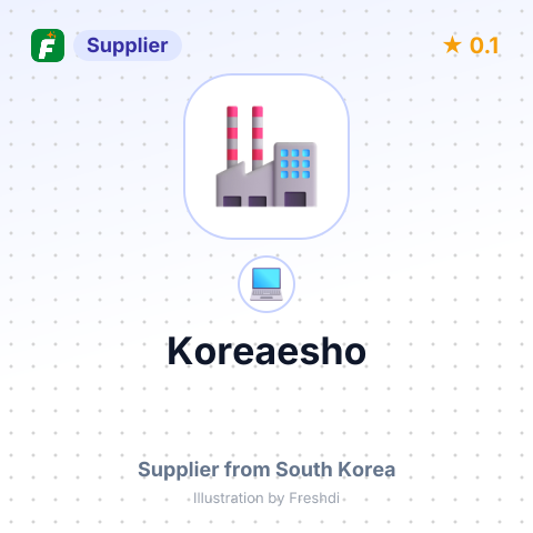 Koreaesho – summary card, no photo uploaded yet