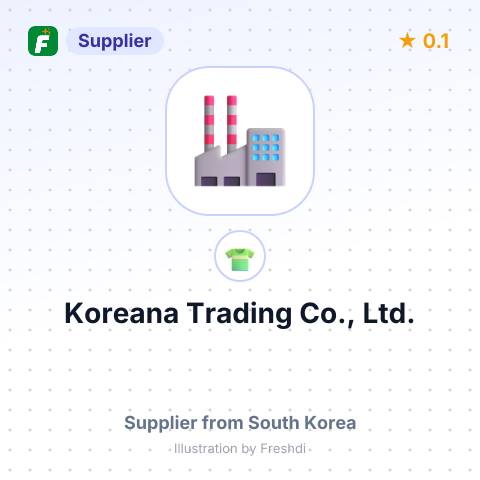 Koreana Trading Co., Ltd. – summary card, no photo uploaded yet