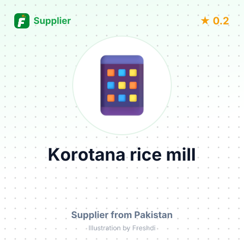 Korotana rice mill – summary card, no photo uploaded yet